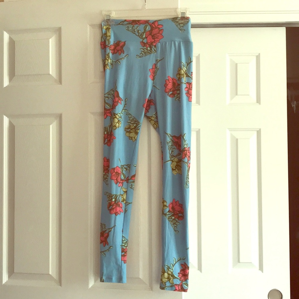 Floral lularoe leggings